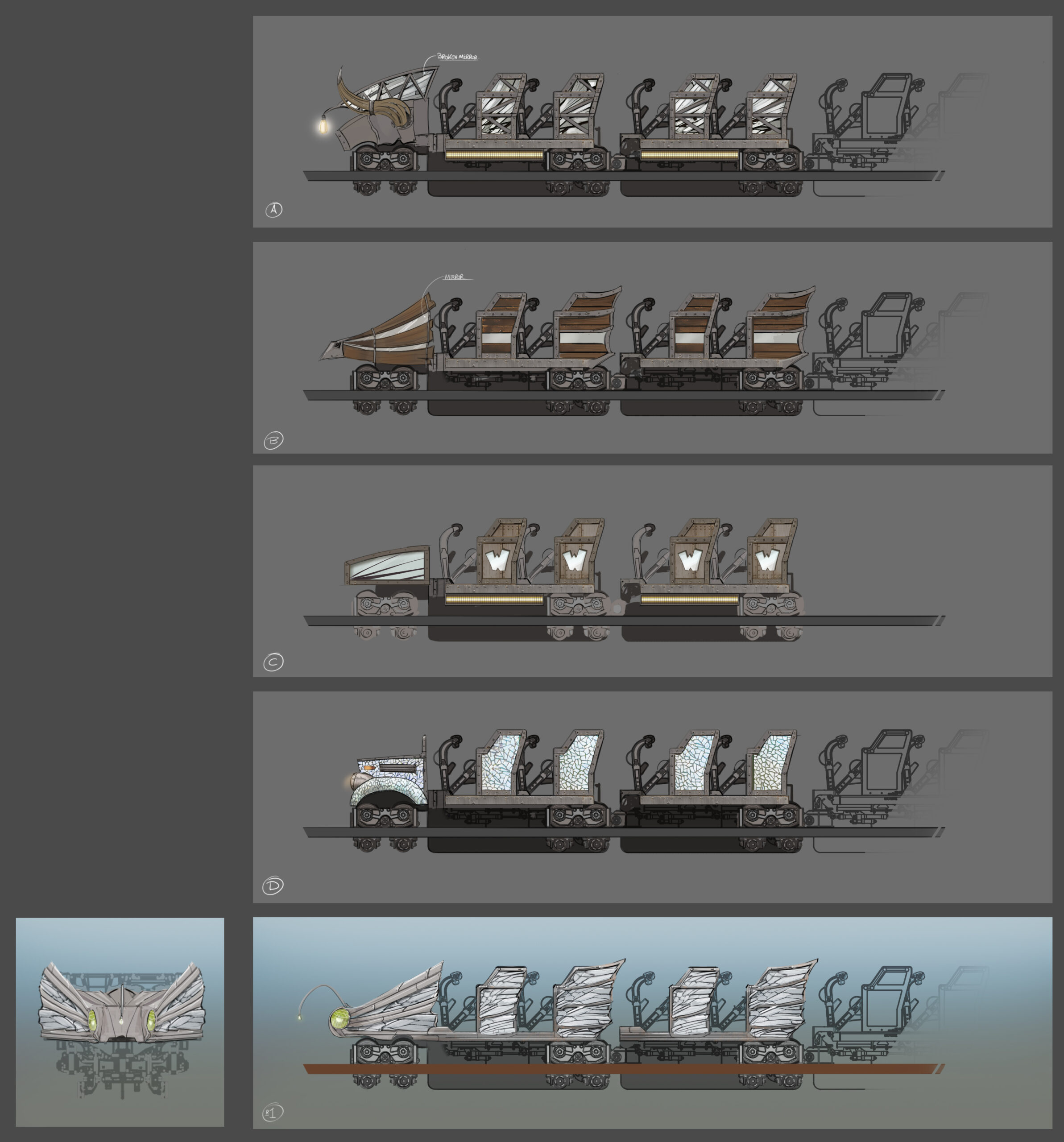 Walibi Holland train scaled